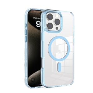 Wholesale Clear Soft Touch Skin-Friendly <b>Phone</b> Case for iPhone 17 16 15 14 13 Series <b>Protector</b> Magnetic Wireless Charging Case - Product Image 4