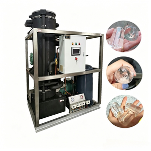 Machine à glaçons en forme <span class=keywords><strong>de</strong></span> lune 1 tonne, refroidie par air, haute productivité, facile à utiliser - Machine à glaçons africaine - Product Image 2