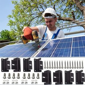 Support en Z pour panneaux solaires (lot de 8) avec écrous/boulons, support de montage en Z pour panneaux solaires pour camping-car, bateau, <span class=keywords><strong>caravane</strong></span> - Product Image 6