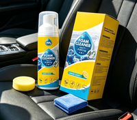 Nettoyant antistatique en mousse pour PC, spray multi-usages pour tableau de bord de voiture, maison et nettoyage de clavier, pour écran d'ordinateur et décapant