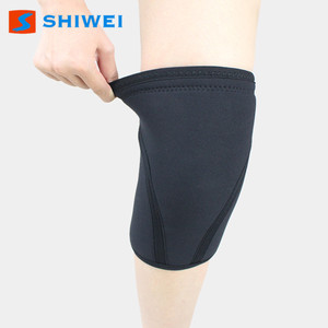 Shiwei Knee <b>Pad</b> Neoprene 7mm <b>Cushioning</b> Protection Shock Absorption Unisex Outdoor Sports Fitness Weightlifting - Product Image 2