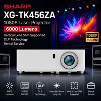 Projecteur laser Sharp XG-TK456ZA 1080P avec garantie de 5 ans, 6000 lumens, 0.65DMD, haut-parleurs intégrés, location et événementiel