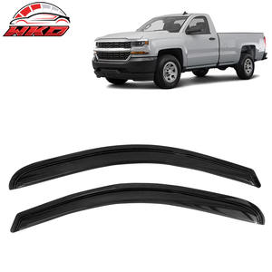 ชุดบังแดดหน้าต่างอะคริลิค 2 ชิ้น สำหรับรถเชฟโรเลต ซิลเวอราโด และจีเอ็มซี เซียร์รา รุ่นมาตรฐาน ปี 2014-2019 - Product Image 1