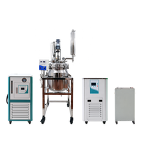 100L 200 L 300 Litre 316 Réacteur d'agitateur en acier inoxydable à double enveloppe pour l'industrie chimique