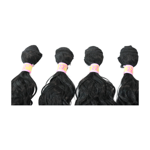 Wig rambut sintetis klasik bundar bulu halus wig rambut sintetis wig sintetis serat tahan panas alami - Product Image 3