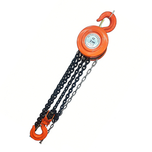 Palans à chaîne manuels ronds HSZ robustes de 1, 2 et 3 tonnes avec chaîne de levage galvanisée G80 pour la <span class=keywords><strong>construction</strong></span> et l'exploitation minière - Product Image 1