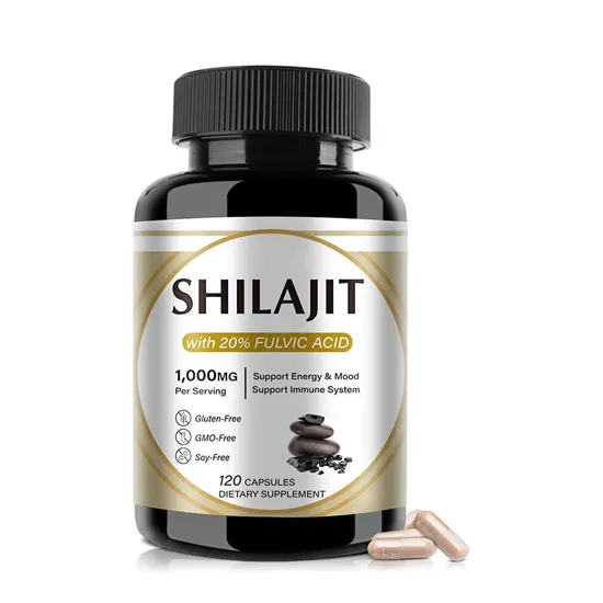 Healthcare Supplement Shilajit Capsules Himalayan Shilajit Extract Capsule