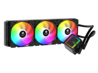 Système de refroidissement liquide pour PC gaming 240MM ARGB, radiateur refroidisseur CPU, 3 broches, roulement fluide, faible bruit 23dB