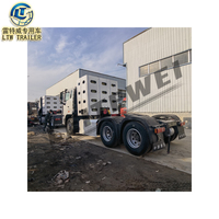 Camion tracteur d'occasion 6x4 Sino HOWO NX 8*212L Cylindres Gaz 380ch, tête de camion remorqueuse CNG, à vendre au Nigeria