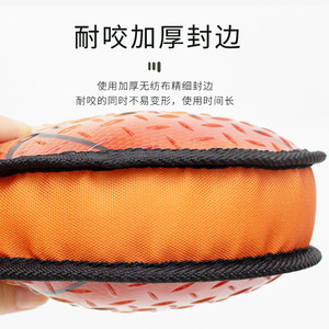Juguete de pelota para perros, juguete de ejercicio duradero de TPR para cachorros, Golden Retrievers, perros grandes, patrón de fútbol, ​​baloncesto, béisbol, Color sólido - Product Image 5