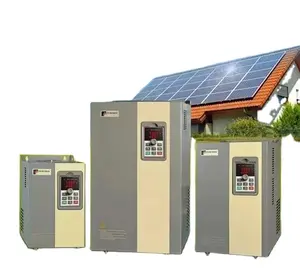 7.5kW עד 22kW כונן תדר משתנה VFD מהפך תדר 3-שלבי 220V מהפך תדר עבור מאוורר ומשאבה סוג פלט משולש