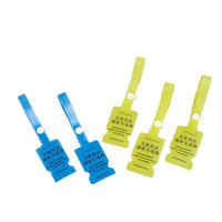 Étiquettes de sécurité réutilisables imperméables pour la vente au détail, anti-effraction, anti-vol, boucle en carton rigide pour vêtements, chaussures, chaussettes