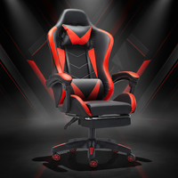 Chaise de jeu Youhan YH-723 moderne en cuir PU, hauteur réglable, structure en fer, pour cybercafé, bureau, jeux compétitifs, ordinateur