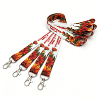 Lanières personnalisées en polyester par sublimation avec crochet métallique, cartes d'accès VIP/CEO imprimées en PVC pour événements et festivals de musique