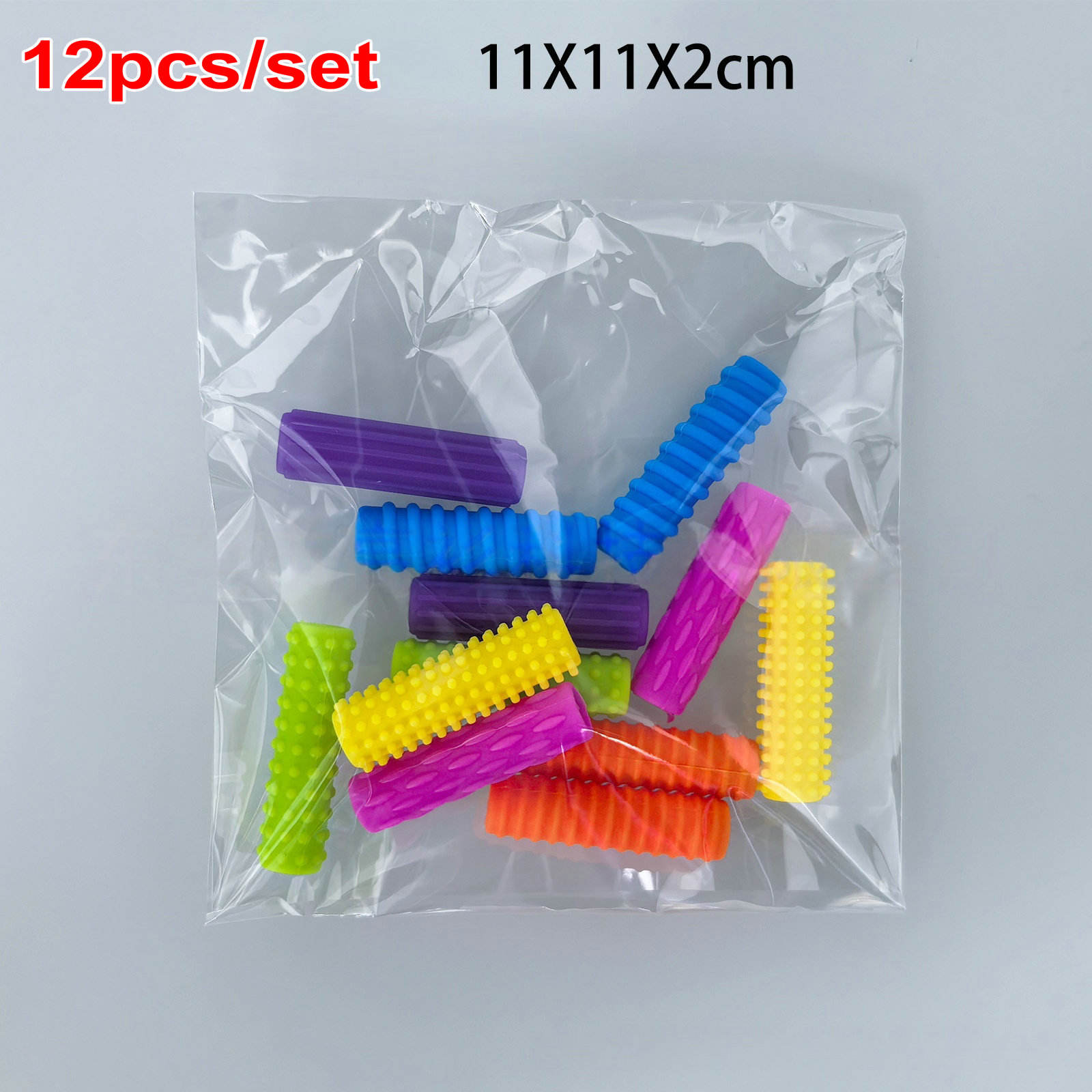 12 pièces/ensemble, emballage individuel sous sachet OPP