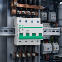 Interrupteur sectionneur JLHL 1P 2P 3P 4P 63A 80A 100A 125A 400V sur rail DIN, sectionneur principal IEC60947-3