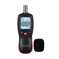 Analyseur de niveau sonore numérique, sonomètre, mesureur de niveau de bruit, moniteur de bruit environnemental, écran LCD, protection IP55, 0.1