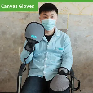 Gants de contention Yuqilin pour patients atteints de dépression maniaco-dépressive, personnes âgées, prévention des auto-blessures, gants anti-griffures fabriqués en Chine - Product Image 5