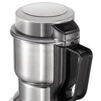 Moulin Électrique RAF Automatique pour Épices et Noix, avec 4 Lames, Broyeur à Grains de Café, 600 ML, en Acier Inoxydable, avec Poignée, Lavable
