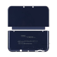 Coques supérieures et inférieures pour console de jeu, côtés A+E, accessoires, couvercle de batterie, matériau ABS pour NEW 3DSXL/LL