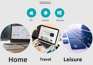 무선 2.4G RGB 백라이트 USB 태블릿 <span class=keywords><strong>PC</strong></span> 오피스 마우스 키보드 세트 방수 방진 회의용 야외 데스크탑 선물 - Product Image 4