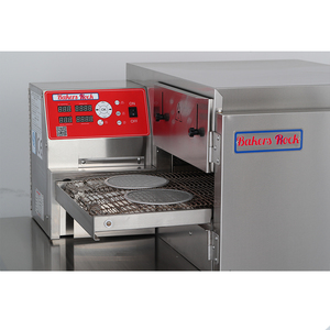<span class=keywords><strong>Four</strong></span> à pizza électrique automatique Bakers Rock, <span class=keywords><strong>four</strong></span> à convoyeur à pizza continu, haute efficacité, acier inoxydable, écran LED - Product Image 5