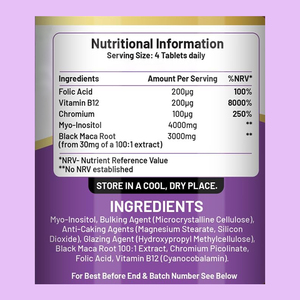 Échantillon Gratuit : Compléments de Fertilité Féminine <span class=keywords><strong>à</strong></span> Base de Plantes Saines – Pilules de Fertilité <span class=keywords><strong>pour</strong></span> <span class=keywords><strong>Aider</strong></span> les Femmes <span class=keywords><strong>à</strong></span> <span class=keywords><strong>Tomber</strong></span> Enceintes - Product Image 2