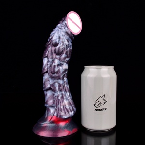 NNSX Dildos Realistas de Dragón, Juguetes Sexuales para Mujeres y Hombres, Tapón Anal de Silicona Suave, Masajeador de Próstata, Dilatador Anal - Product Image 3