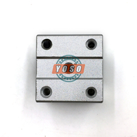 Venta superior Rodamientos de eje de bolas de riel de movimiento lineal Rodillo deslizante Guía de rodamiento lineal SBR30UU 1200mm