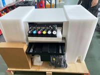 Benlun A2A3A4 4050Flatbed UV untuk Printer Double XP600/DX7 Tinta UV Otomatis Berkualitas Tinggi 4 Kartrid Bahan Keras Fleksibel