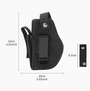 Funda de cintura negra para entrenamiento al aire libre Definite DFA01 para hombres - Product Image 2