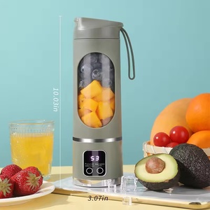 Mixeur Portable Rechargeable en Promotion – Tasse à Jus Frais, Extracteur de Jus Lent pour Oranges, Machine à Jus Sûre avec 12 Lames - Product Image 1