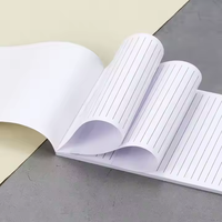 YALONG Vente en gros Papier à lettres imprimé personnalisé Bloc-notes promotionnel A5 Bloc-notes à feuilles mobiles avec tableau gris de 2mm