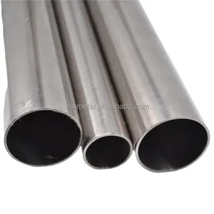 Customized 201 304 316 316l seamless mirror polished stainless steel pipe