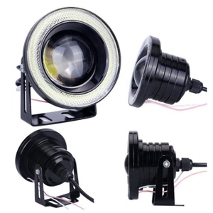 LED COB <span class=keywords><strong>Angel</strong></span> <span class=keywords><strong>Eyes</strong></span> Luce di Marcia diurna UNA Coppia/Set 64 millimetri/76 millimetri/89 millimetri 30W Auto Universale Luci di Nebbia per BMW per Benz HotSale - Product Image 2