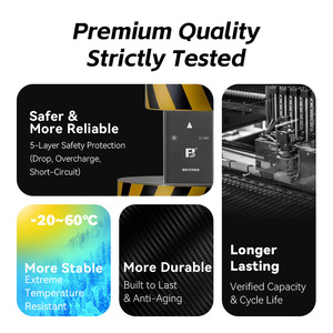 <span class=keywords><strong>Batterie</strong></span> d'Appareil Photo FB EN EL14 <span class=keywords><strong>pour</strong></span> <span class=keywords><strong>Nikon</strong></span> D5300 D3200 <span class=keywords><strong>D5200</strong></span> D3400 D5600 D3500 D3300 D3200 D5100 P7100 Appareil Photo Reflex Noir Li-ion en Stock - Product Image 2