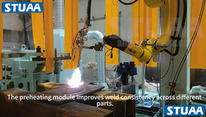 फुक रोबोट के साथ स्टारा कस्टम ऑटोमेशन सेल 4-6 मीटर खनन घटक वर्कपीस के लिए लचीला वेल्डिंग - Product Image 6