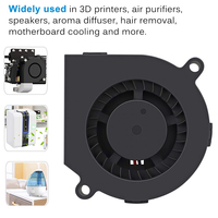 Gdstime GDB6015 6cm 60x60x15mm Dc 5v 12v 24v Oil Bearing DC Volt Centrifuge CPU Cooler Radial Blower Fan