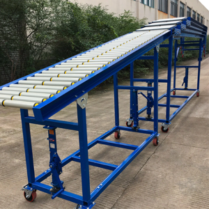 X-YES Beste Telescopische Zwaartekracht Roltransportband Uitschuifbare Transportsystemen Leverancier Vrachtwagen Laadsysteem Truck - Product Image 6