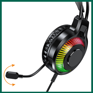 JOKADE & KAKUSIGA Venta al por mayor Auriculares con cable Bass Auriculares estéreo para juegos Auriculares con control con cable y micrófono - Product Image 3