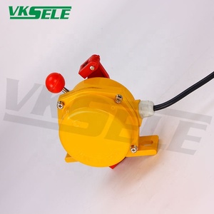 Interrupteur manuel à <span class=keywords><strong>corde</strong></span> HFKLT2, indice de protection IP65, en alliage d'aluminium, dispositif de protection pour convoyeur industriel, AC380V DC220V, <span class=keywords><strong>action</strong></span> 10KG - Product Image 5