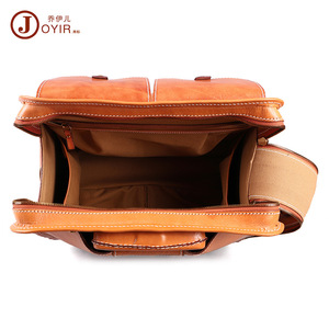 Joyir Genuine Leather Travel <b>Suitcase</b> 4 Wheel Large Capacity Trolley Handle Unisex Leisure Travel Spring 2024 - Product Image 3