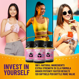 Vente en gros de capsules de complément alimentaire pour perte de poids, pilules fines pour brûler les graisses, extrait de feuille de thé vert, capsule amincissante pour perte de poids - Product Image 5