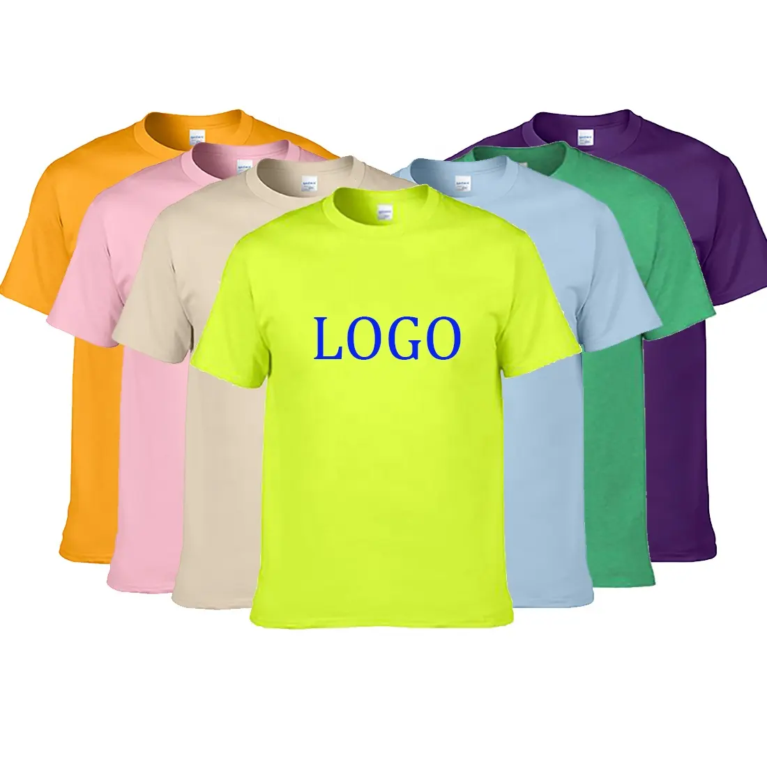 Camisetas de algodão unissex, 100% plus size, personalização, baratas, em massa, xs-5xl algodão
