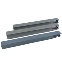 Porte-outil de rainurage en carbure monobloc haute qualité et haute rigidité, résistant à l'usure, pour usinage CNC d'acier inoxydable et d'alliage de titane