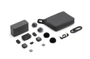 Microfone Lavalier Sem Fio MIC <span class=keywords><strong>3</strong></span> Profissional para Transmissão ao Vivo, Entrevistas e Vlogs, Materiais de Borracha PU para Acessórios de Drone - Product Image 4