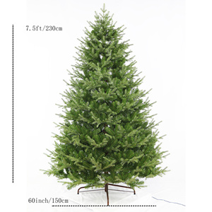 Haute qualité 4.5f/6/7.5ft vert artificiel PVC arbre De noël support en métal intérieur/extérieur vacances décoration De noël Arbre De <span class=keywords><strong>Noel</strong></span> - Product Image 4