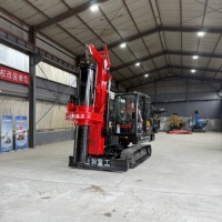 13m Tiefe Mini-Bohrgerät DR-60 - Hydraulische Bohrmaschine mit KUBOTA/ISUZU-Motor für den Tiefbau