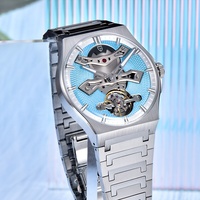 Montre pour homme PAGANI DESIGN PD-YS028, nouvelle montre mécanique à mouvement squelette, aiguilles lumineuses, verre saphir, acier inoxydable