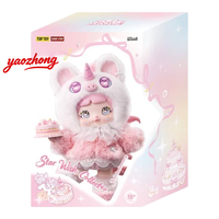 Poupées en peluche pendantes 100 % authentiques TOPTOY Nommi, collection TOPTOY Nommi Star Wish, édition limitée 3ème anniversaire, poupée en peluche d'anniversaire